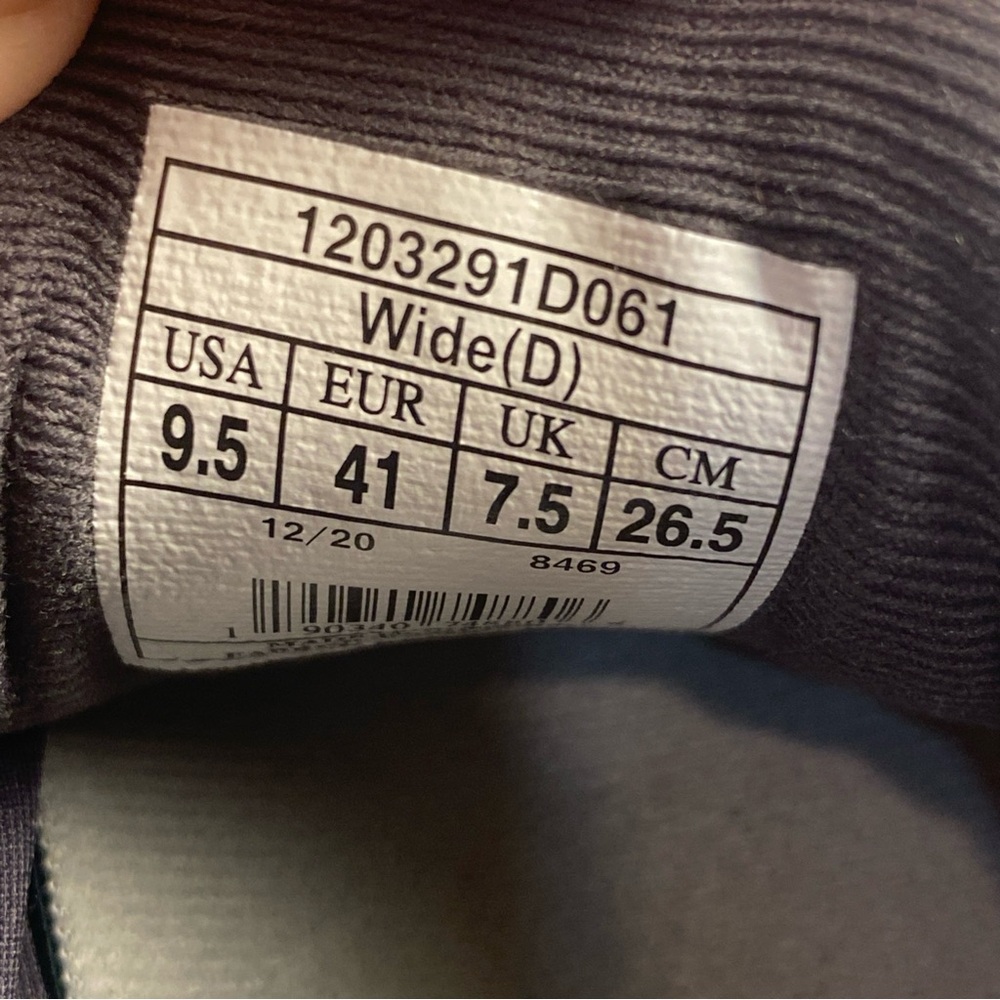 Brooks Adrenaline GTS 21 Running Shoes- Womens- Size 9.5 D- Gray Blue- Sneakers - Picture 5 of 7